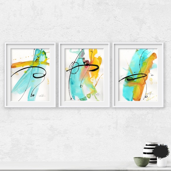 Original Abstract Zen Meditative Painting - Abstraction 2019-6 - Picture 4 of 4